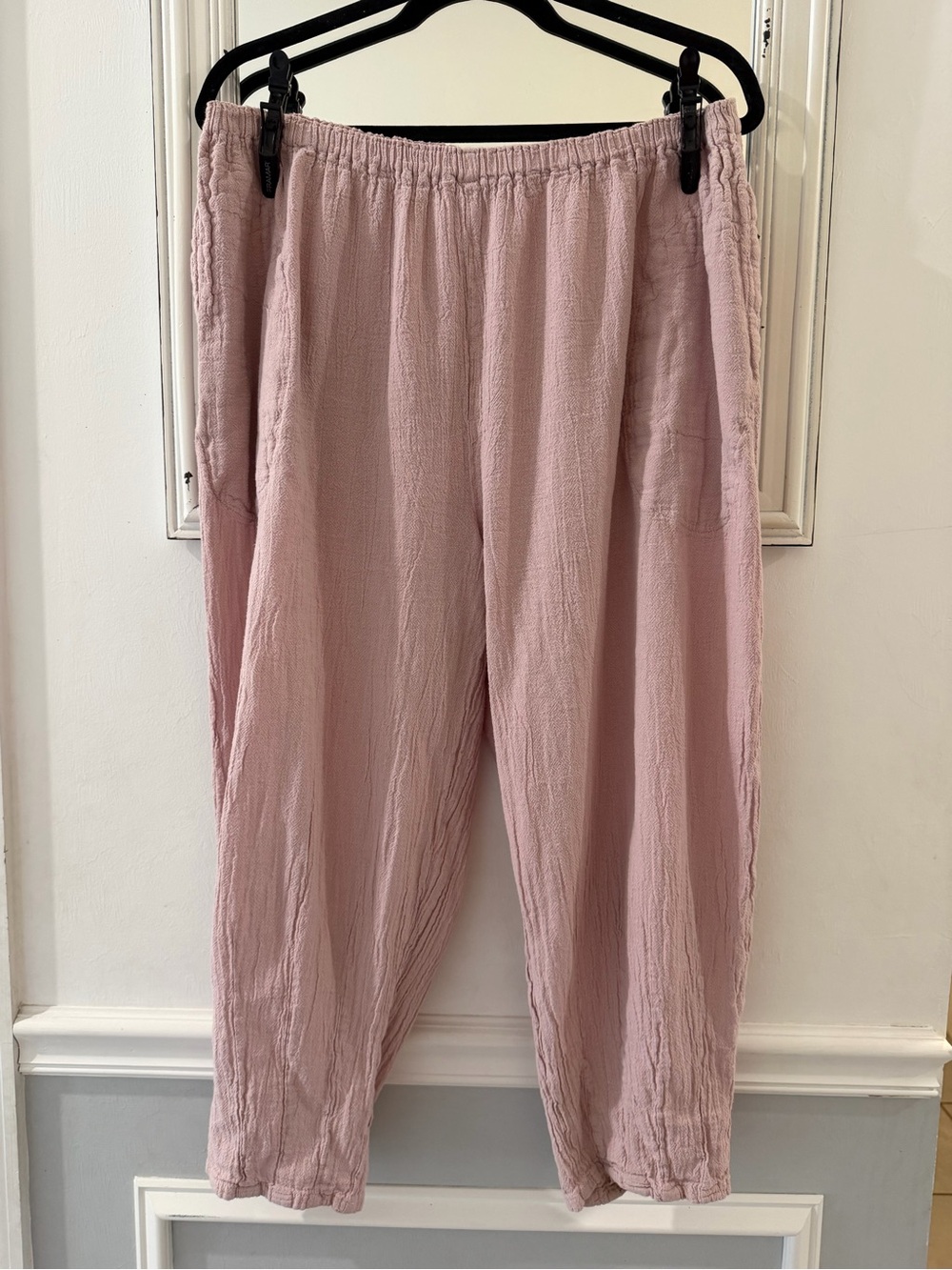 Oh My Gauze! Cotton Cropped Pants